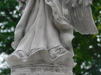 Skulptur „Betender Engel“ – 43 cm – Polystone