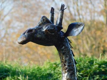 Giraffe XL - made entirely of metal - unique object