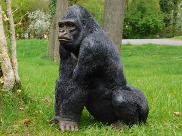 Beeld Gorilla - 50 cm - Polystone