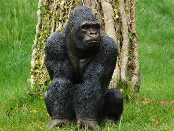 Beeld Gorilla - 50 cm - Polystone