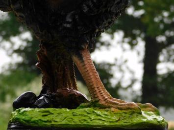 Decorative Rooster – 50 x 45 cm – Black and Brown – Polystone