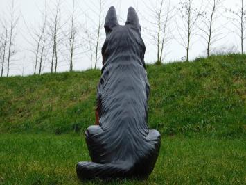 Beeld Herdershond XL - 85 cm - Polystone