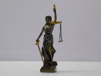 Statue Gerechtigkeit - Bronze-Look - Polystone