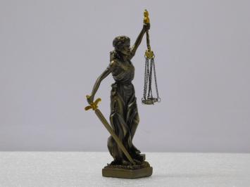 Statue Gerechtigkeit - Bronze-Look - Polystone
