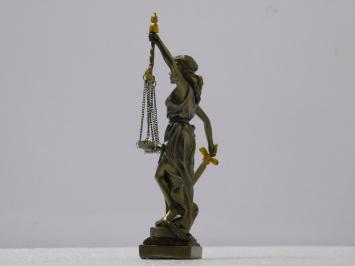 Statue Gerechtigkeit - Bronze-Look - Polystone