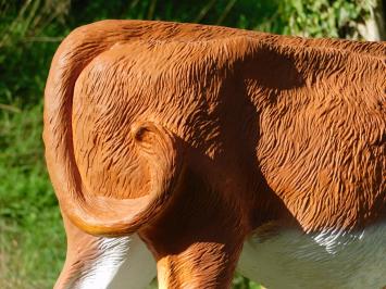 Beeld Kalf - 100 cm - Bruin - Polystone