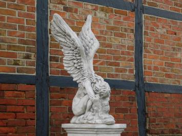 Statue Kneeling Angel - 110 cm - Stone