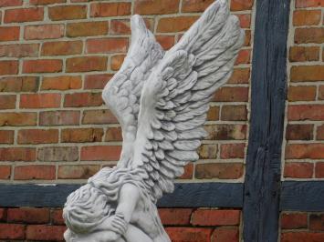 Statue Kneeling Angel - 110 cm - Stone