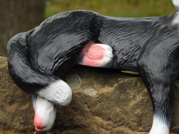 Statue of a Reclining Cat - 33 cm - Polystone