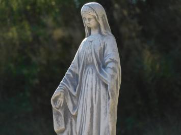 Beeld Maria op Sokkel - 110 cm - Steen