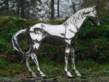 Beeld Paard - alu vernikkeld - decoratief item