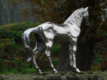Beeld Paard - alu vernikkeld - decoratief item