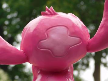Stitch-Figur Rosa – 28 x 33 cm – Polystone