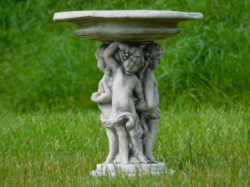Statue mit Engeln - 30 cm - Stein