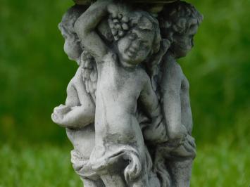 Statue mit Engeln - 30 cm - Stein