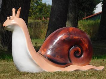 Beeld Slak XL - 100 cm - Polystone