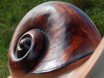 Beeld Slak XL - 100 cm - Polystone