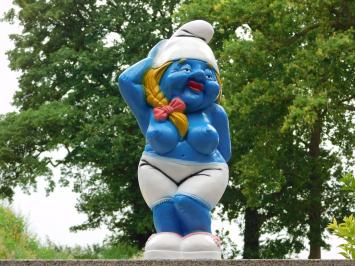 Blote Smurfin XL - 70 cm - Polystone