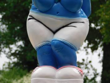 Blote Smurfin XL - 70 cm - Polystone