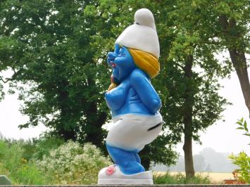 Blote Smurfin XL - 70 cm - Polystone