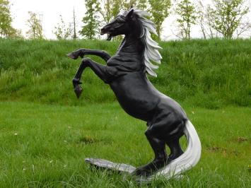 Statue Tänzelndes Pferd - 90 cm - Polystone