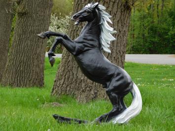 Statue Tänzelndes Pferd - 90 cm - Polystone