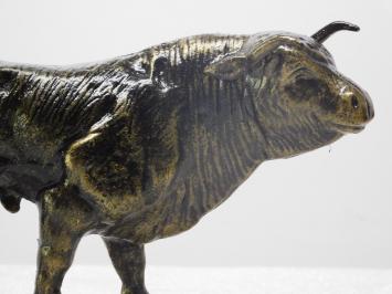 Statue Stier - Spardose - 27 cm - Gusseisen