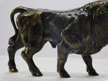 Statue Stier - Spardose - 27 cm - Gusseisen