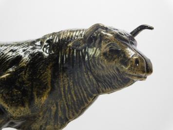 Statue Stier - Spardose - 27 cm - Gusseisen