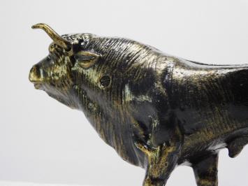 Statue Stier - Spardose - 27 cm - Gusseisen