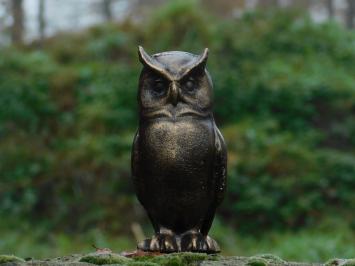 Beeld wijze uil - gietijzer - sculptuur