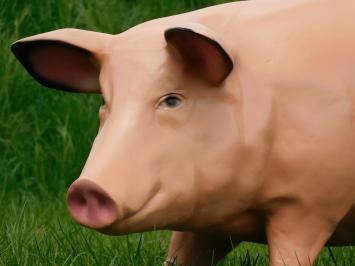 Statue Pig XL - 97 cm - Polystone