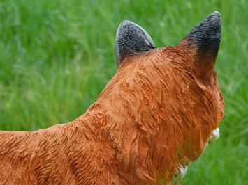 Statue Fox - 50 cm - Polystone