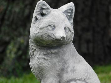 Statue Fox - Full stone - Animal sculpture