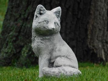 Statue Fox - Full stone - Animal sculpture