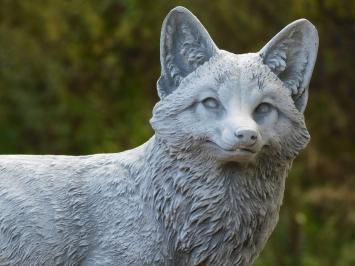 Fox Garden Statue - 70 cm - Stone Animal Statue