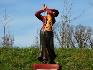 Vintage Statue Female Golfer - 70 cm High | Unique & One-Off Availability