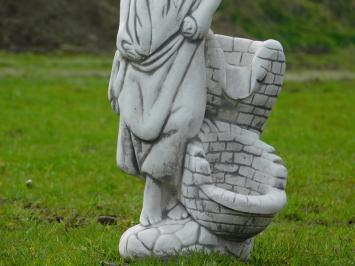 Statue Child with Watercourse - 60 cm - Stone