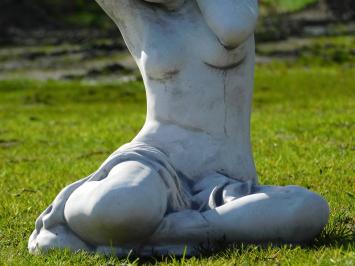 Statue Seated Woman - 50 cm - Stone