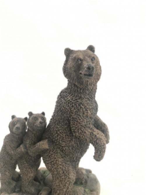 Dekorative Statue von Bären - Polystone