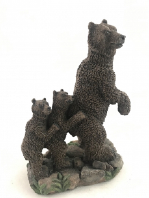 Dekorative Statue von Bären - Polystone