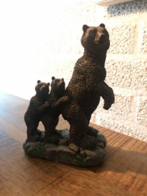 Dekorative Statue von Bären - Polystone