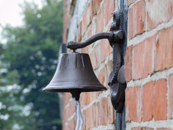 Cast iron doorbell Anchor - Pull Bell with Cord