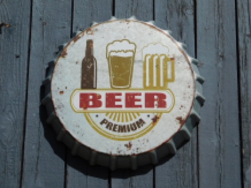 Bottle Cap  - Beer Premium - Wanddekoration Metall