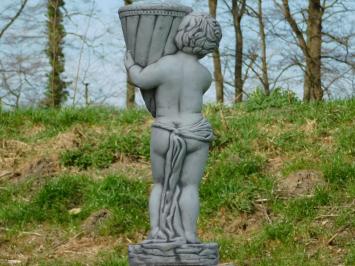 Statue Engel mit Vase - 70 cm - Stein