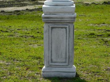 Flowerpot Flower on Pedestal - 105 cm - Stone