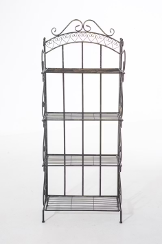 Flower rack - Antique Brown - Wrought iron