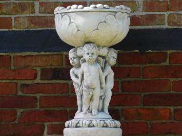 Flower pot with Angels - 65 cm - Stone