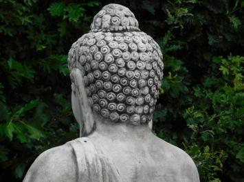 Boeddha Beeld XXL – 155 cm Hoog | Massief Stenen Tuinbeeld