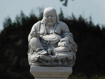 Buddha on Pedestal - 55 cm - Steenzuletzt